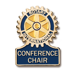 Rotary Conference Chair Committee Magnetic Lapel Pin