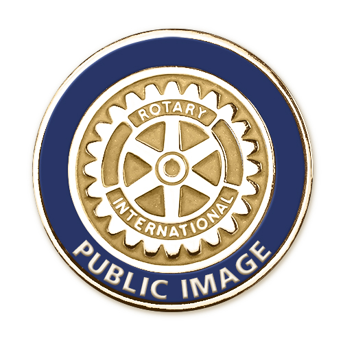 Rotary Public Image Committee MOE Lapel Pin