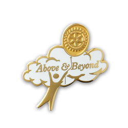 Rotary Above & Beyond Lapel Pin