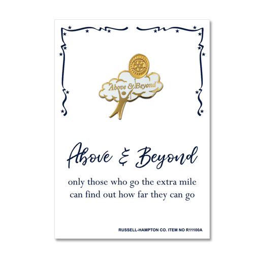 Rotary Above & Beyond Lapel Pin