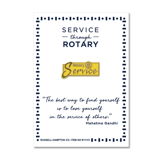 Service Lapel Pin