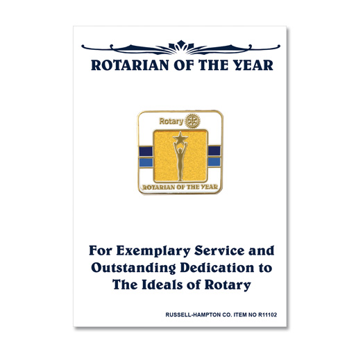 Rotary Rotarian of the Year Lapel Pin