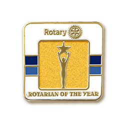 Rotary Recognition Lapel Pins