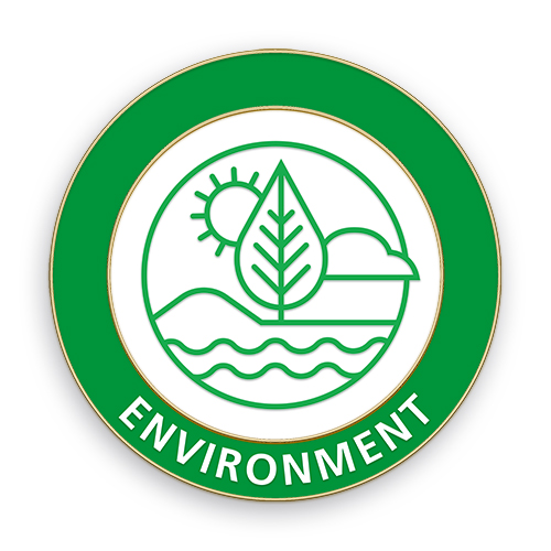 Rotary Environment -  Areas of  Focus Service Lapel Pin