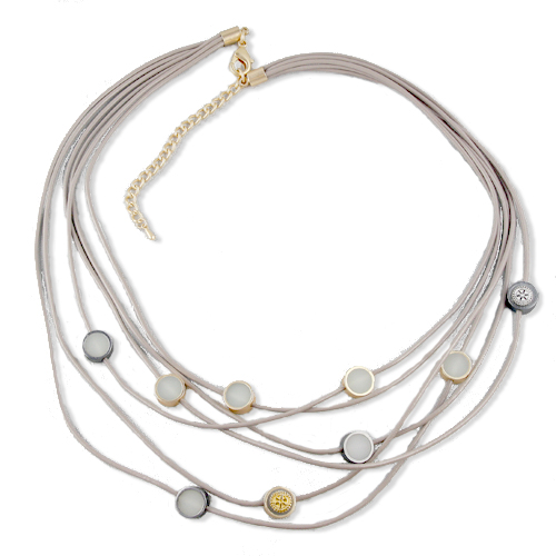 Rotary Six-Strands Fashion Necklace