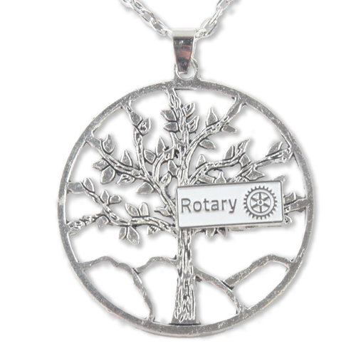 Rotary Tree of Life Necklace