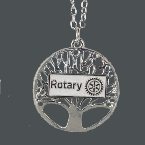 Rotary Tree of Life Necklace