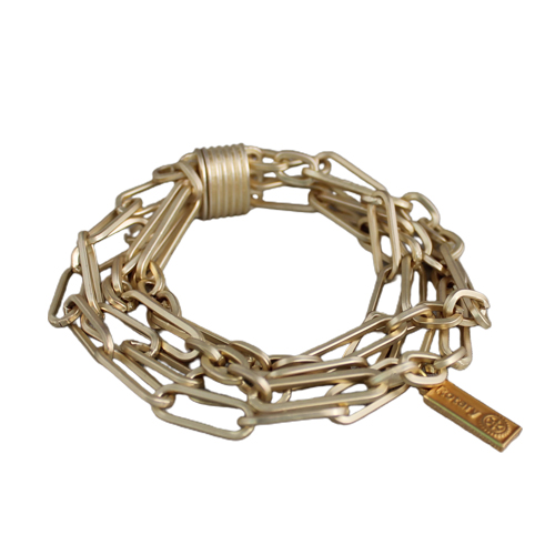 Rotary Gold Chainlink Bracelet