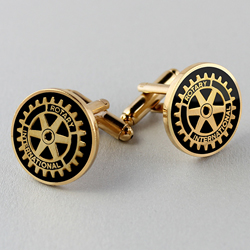 Rotary Gold Filled Men's Cuff Links Set