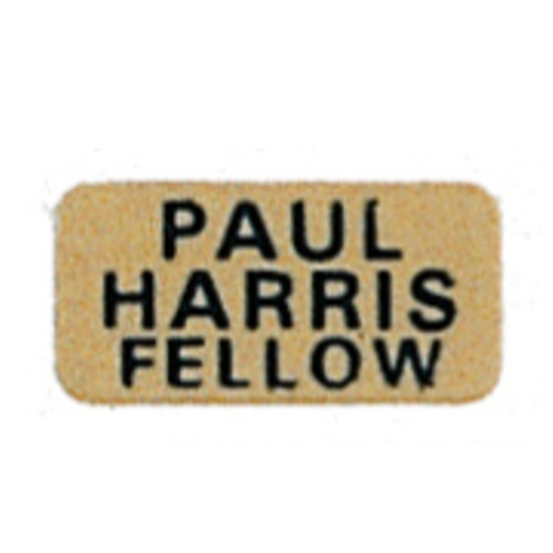 Rotary Paul Harris Fellow Badge Labels