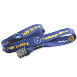 Rotary 3/4-inch Dye-Sublimated MBS & JET  Lanyard