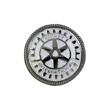 Rotary Silver/Misty Silver Blazer Button- 15mm Small Button