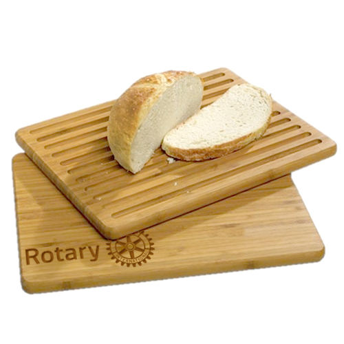 Rotary XL Bamboo Cutting Board w/Accent 11.5