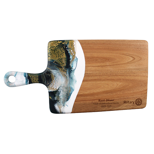 Rotary Customized Medium Acacia Cheese Cutting Board