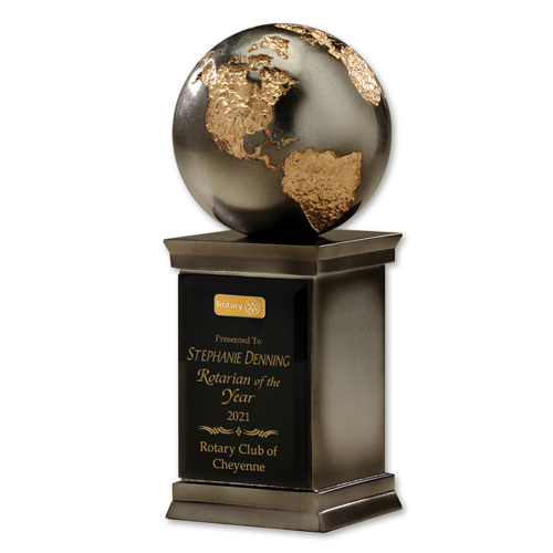 Rotary The Continental Gilded Globe Award