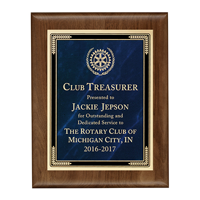 Rotary Club Treasurer Award