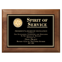 Rotary Spirit of Service Plaque