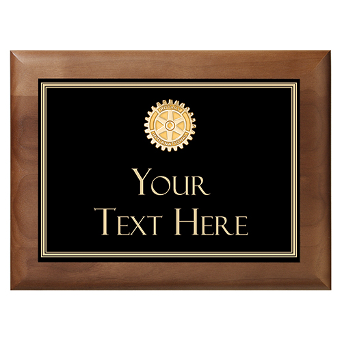 Rotary Custom Spirit of Service Plaque