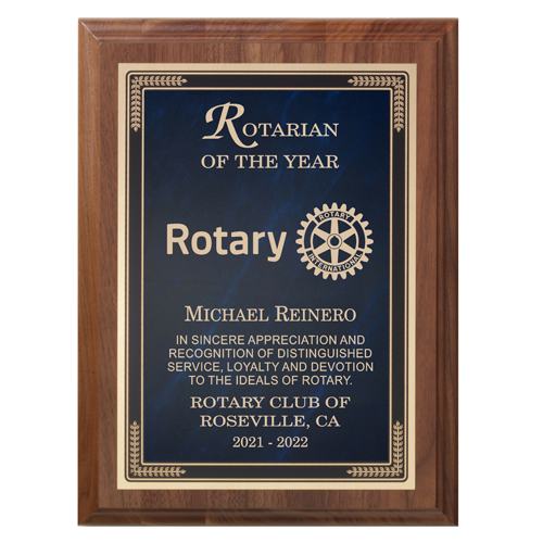 Rotary Walnut Rotarian Of The Year Award - MasterBrand