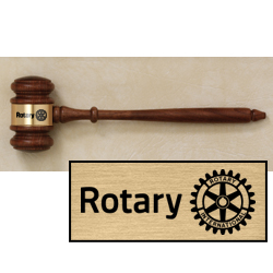Rotary ROTARY American Walnut Gavel & Engraving Band