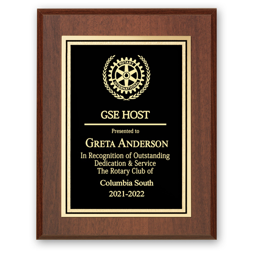 GSE Host Plaque - Club Executive Series