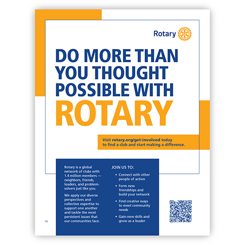Rotary Prospective Member Flyer