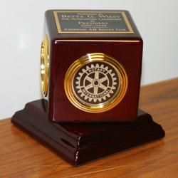 Rotary Spinning Weather Station Clock