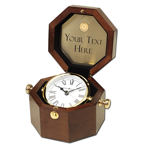 Custom Tabletop Captain's Clock