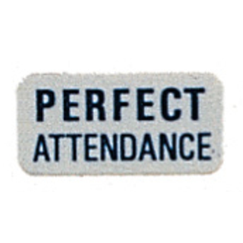 Rotary Perfect Attendance Badge Labels Rotary Club Supplies Russell