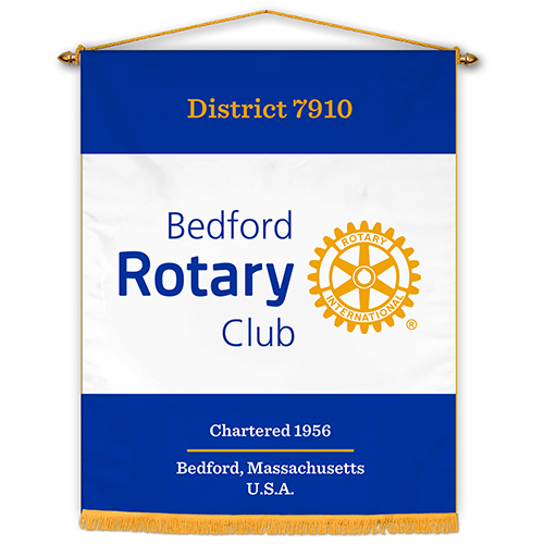 Rotary Custom Imprinted Polyester Banner