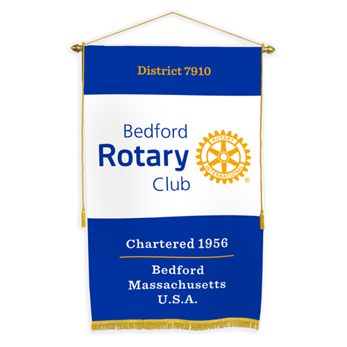 Rotary Custom Imprinted Polyester Banner