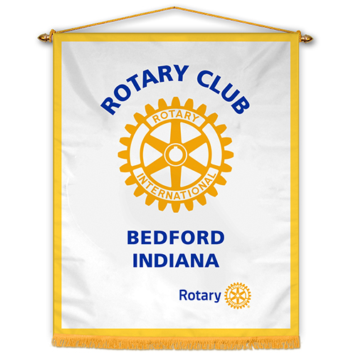Rotary Custom Imprinted Polyester Banner