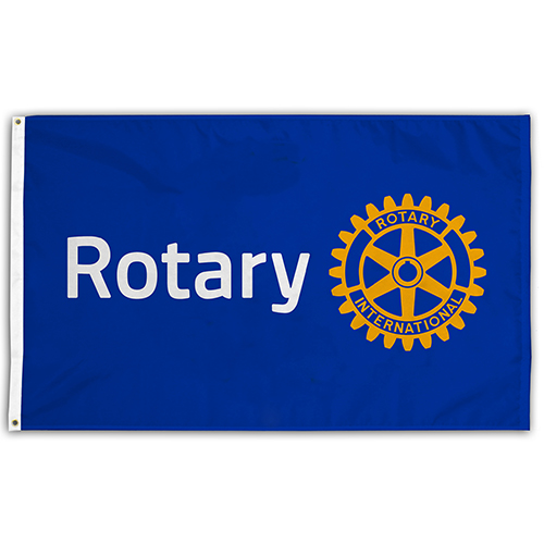 Rotary 3' x 5' Outdoor Nylon Rotary Flag