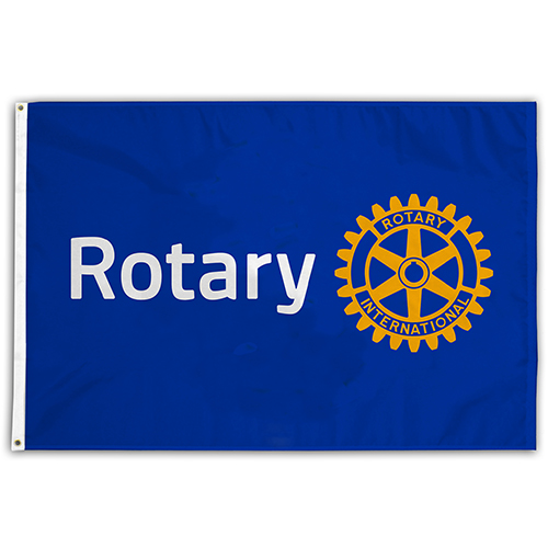 Rotary 4' x 6' Outdoor Nylon Rotary Flag