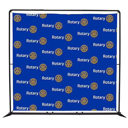 Rotary 8.5' Frameworx Banner Display Kit
