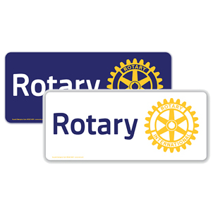 Magnetic Car Sign - Rotary Masterbrand