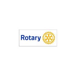 Rotary Clear Rotary Masterbrand Stickers - Roll of 100