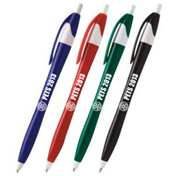 Rotary Customized Plastic Executive Ballpoint Pen