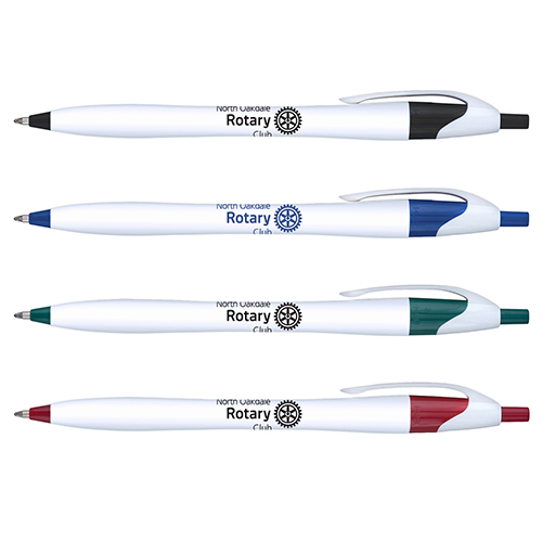 Rotary Customized Plastic Classic Retractable Ballpoint Pen