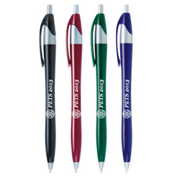 Rotary Customized Plastic Corporate Retractable Ballpoint Pen