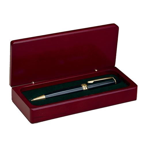 Rotary Gold Executive Pen in Rosewood Display Box
