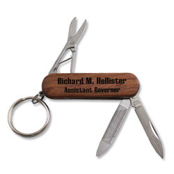 Rotary Custom Engraved Key Ring Pocket Tool