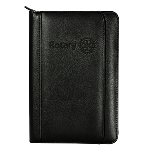 Rotary Zippered Portfolio w/ Debossed MasterBrand