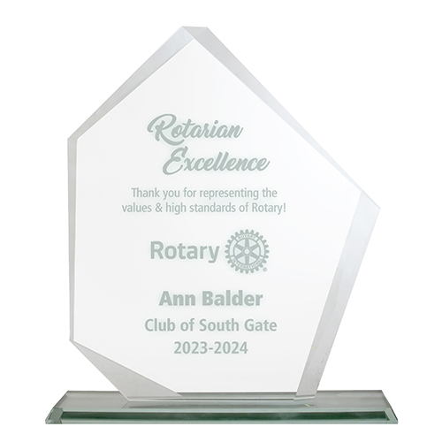 12 inch Crystal Summit Award