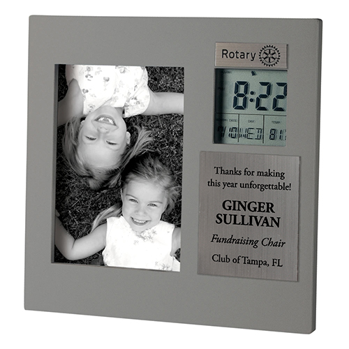 Rotary Custom Picture Frame Clock