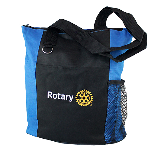Rotary Royal & Black Tote Bag with Rotary Masterbrand