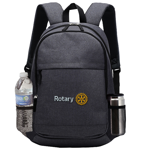 Rotary Computer Backpack- Dark Gray Polyester