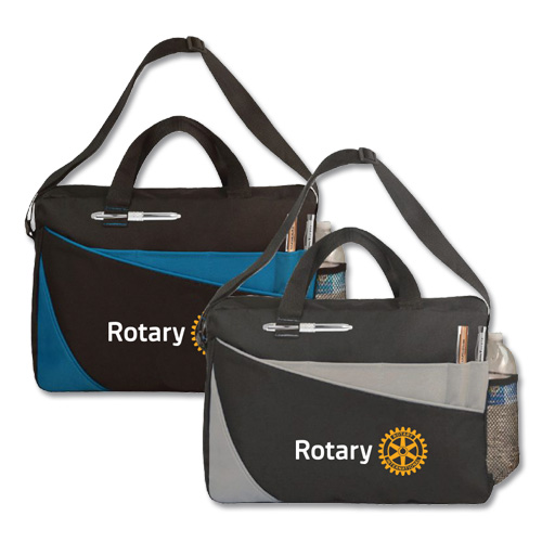 Rotary Lightweight Business Brief With Front Pocket