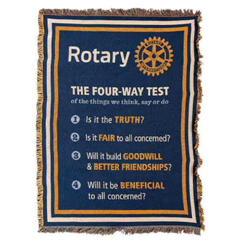 Rotary 4-way Test Woven Blanket - 54