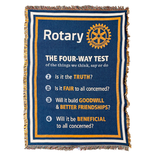 Rotary 4-way Test Woven Blanket - 54